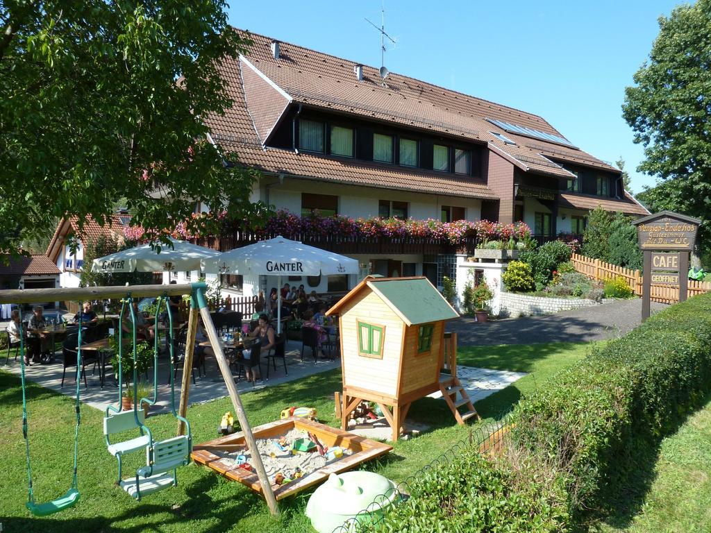 Cafe-Pension Endehof Oberprechtal Exterior photo