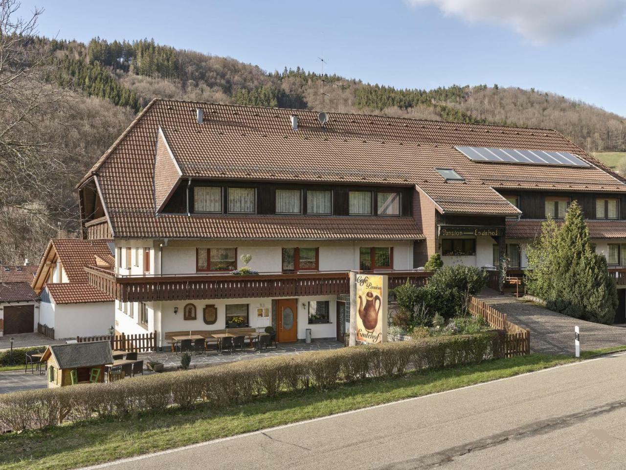 Cafe-Pension Endehof Oberprechtal Exterior photo