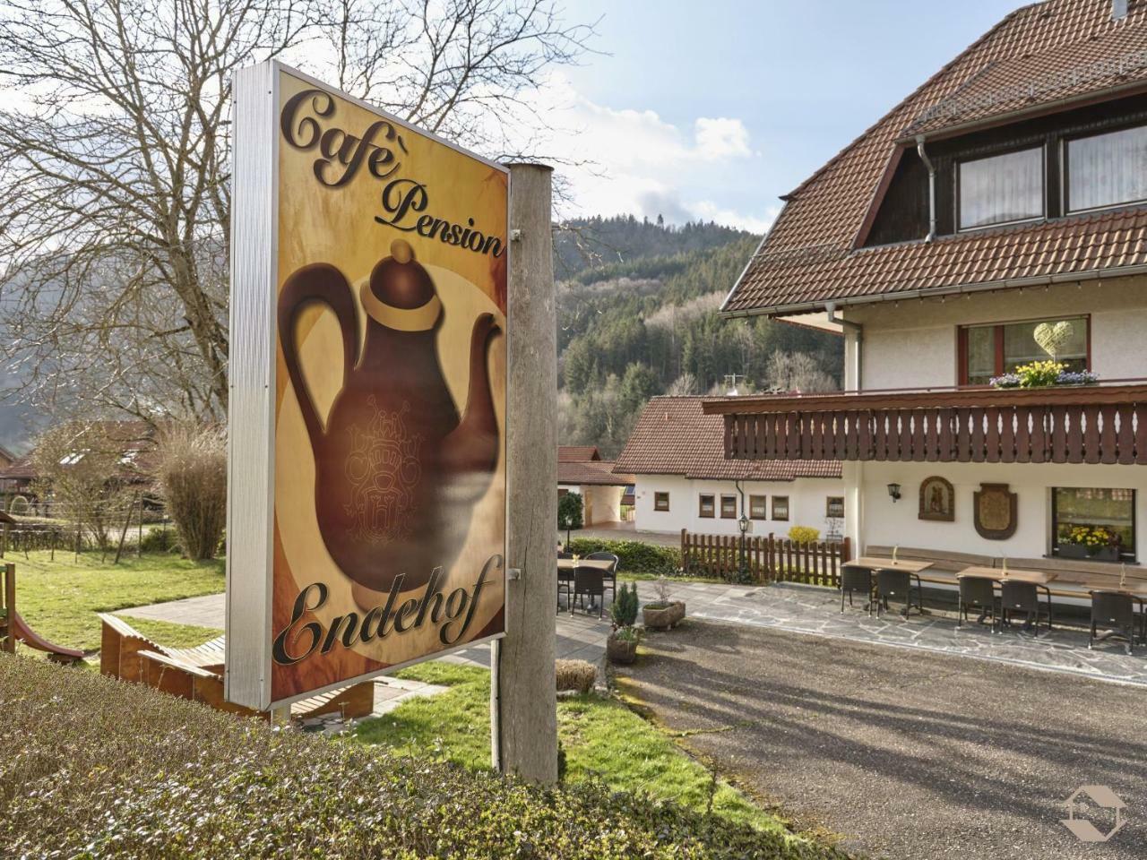 Cafe-Pension Endehof Oberprechtal Exterior photo